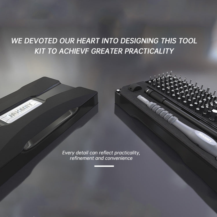 JAKEMY JM-8177 106 in 1 Screwdriver Bit Head Extension Rod Multi-functional Combination Repair Tool Set by JAKEMY