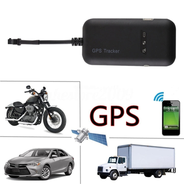 Car Motorcycle GPS Smart Realtime Tracking Device With LED Indicator Light,Built-in GSM Antenna and GPS Antenna(Black) by buy2fix