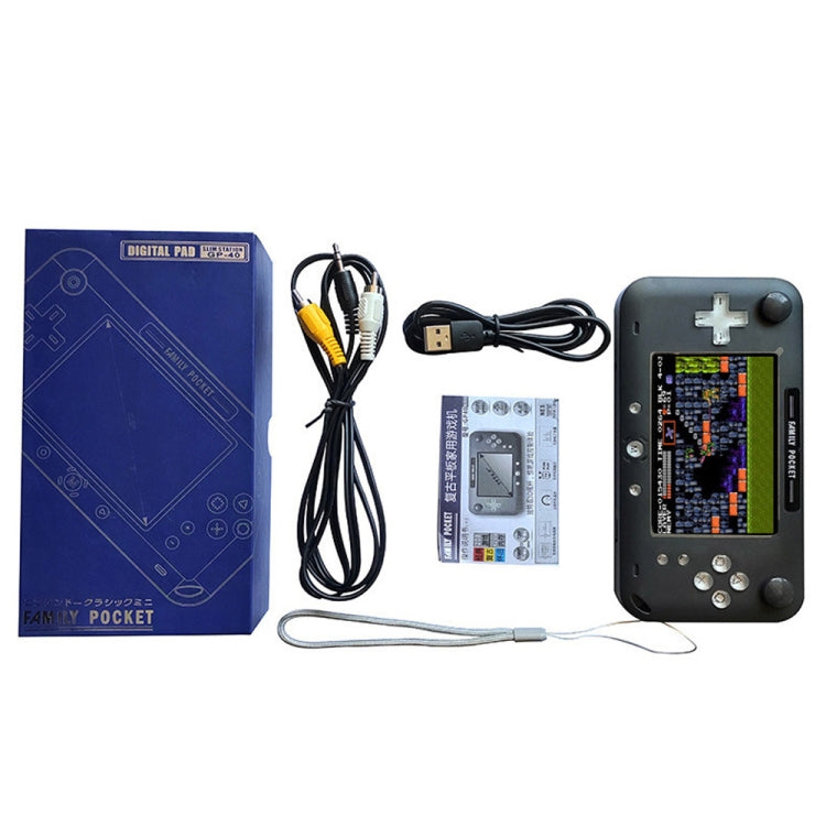 RS-52FC PSP 4.0 inch Pocket Console Handheld Game Player, Support 208 NES Classical Games (Blue) by buy2fix