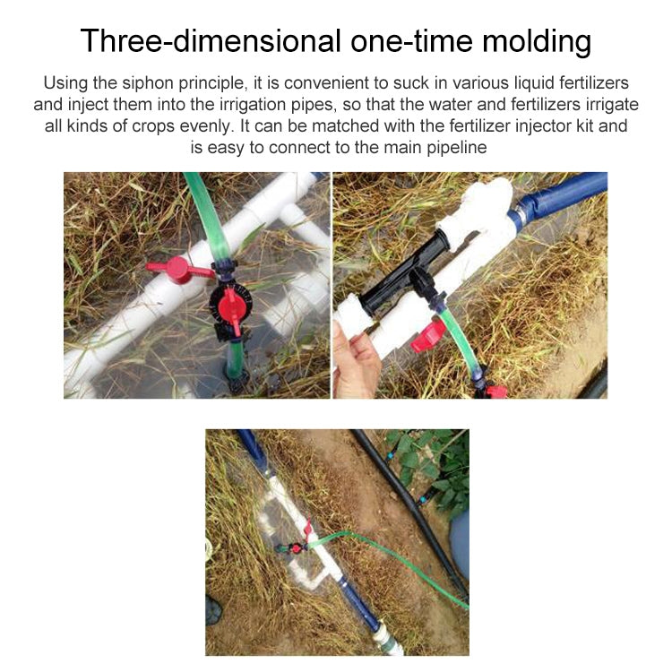 Venturi Fertilizer Applicator 1 inch Fertilizer and Filter Straw Kit with 1 Inch Connector Jet by buy2fix