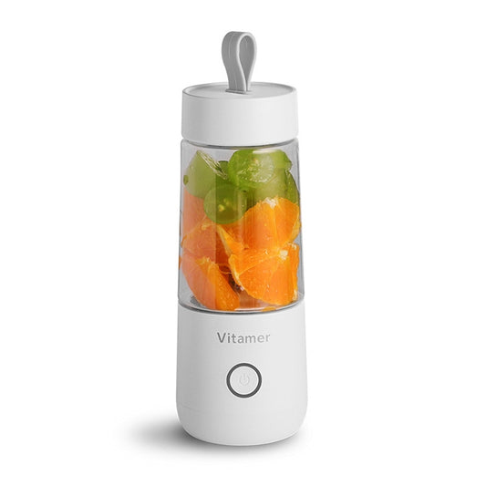 Vitamer USB Mini Portable Juicer Juice Blender Lemon Fruit Squeezers Reamers Bottle (White) by buy2fix