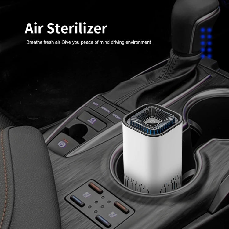 Car Electrical Appliances, K2 Car Negative Ion Air Purifier (White) by Xiaomi