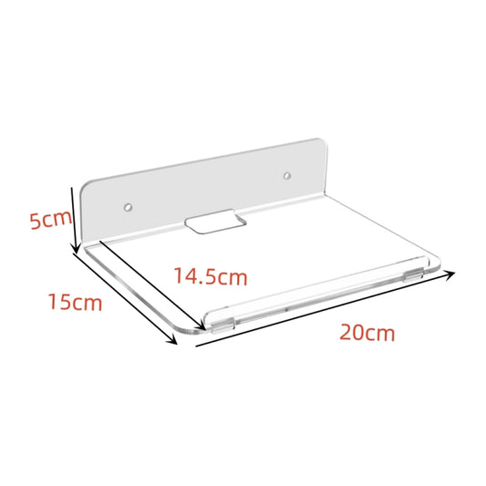 YX005 2 / Pack Acrylic Wall Hanger Holder by buy2fix