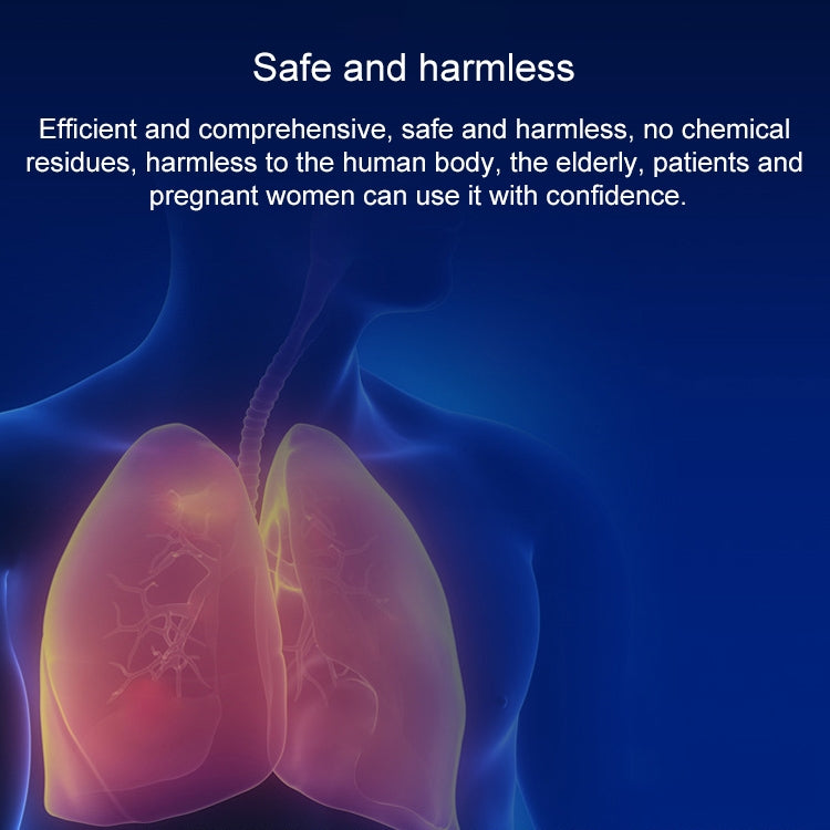 Home Smart Air Disinfection Machine Ozone Disinfection Sterilization Deodorization Negative Ion Air Purifier (AU Plug) by buy2fix