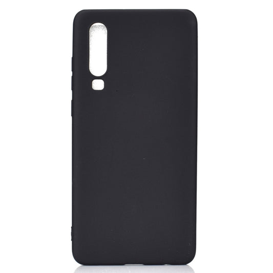 Candy Color TPU Case for Huawei P30 (Black) by buy2fix