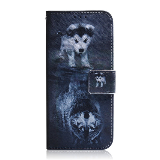 Wolf and Dog Pattern Coloured Drawing Horizontal Flip Leather Case for Huawei P Smart (2019) / Honor 10 Lite, with Holder & Card Slots & Wallet by buy2fix