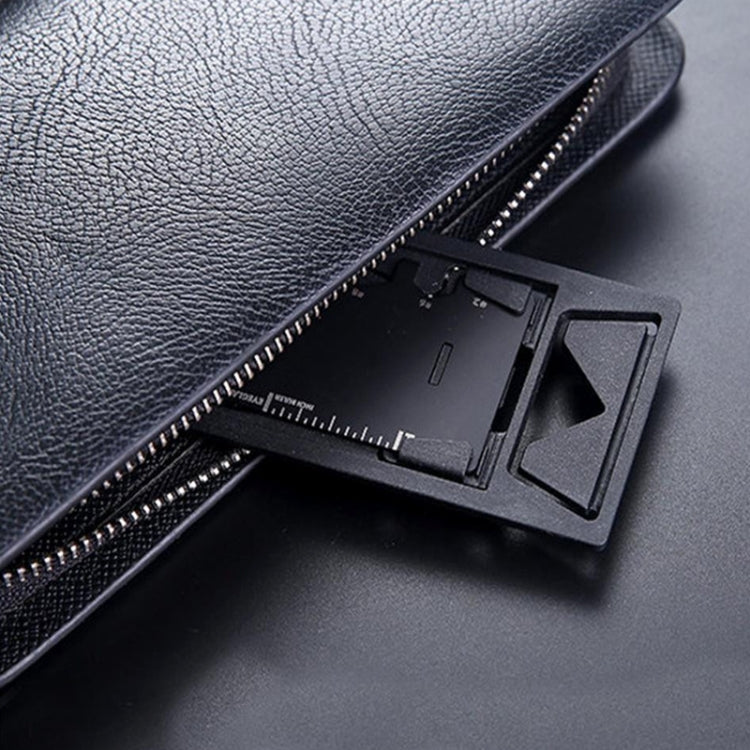 Multi-function Folding Stainless Steel Tool Card Bottle Opener Phone Holder by buy2fix