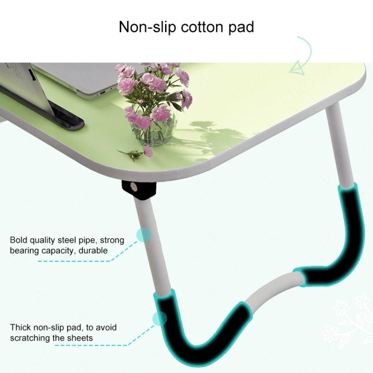 Foldable Non-slip Laptop Desk Table Stand with Card Slot (Black) by buy2fix