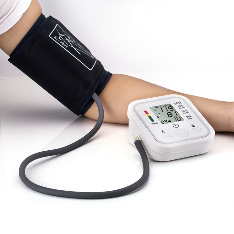 LCD Fully Automatic Upper Arm Style Blood Pressure Monitor by buy2fix