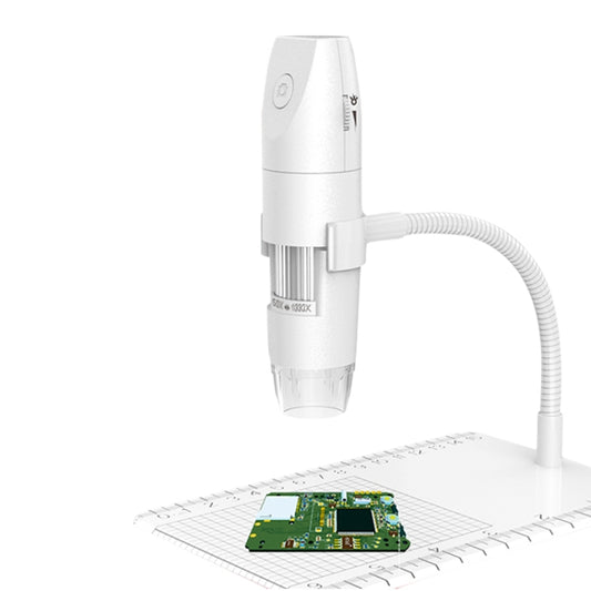 316 50-1000X Adjustable Smart Wifi USB Digital Microscope (White) by buy2fix
