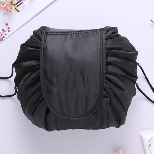 Travel Large Volume Drawstring Bag Cosmetic Sundries Storage Bag(Black) by buy2fix