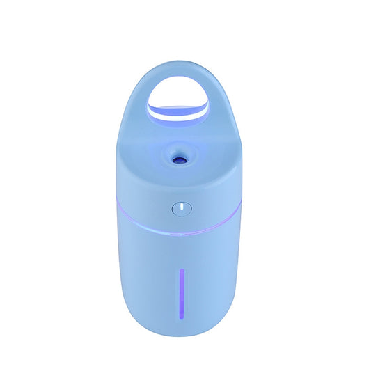 1.5W - 2W 175ml Mini Portable USB Negative Ions Humidifier Beauty and Water Supplement Instrument with Colorful LED Light(Blue) by buy2fix