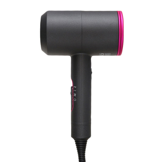 High-power 2000W Anionic Cold Hot Air Constant Temperature Hair Dryer, UK Plug(Red + Black) by buy2fix