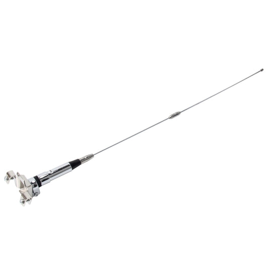 Universal Car Decoration Extensile Aerial Clip Side Car Modified To Remove Static Electricity Aerial, Length: 60cm(Silver) by buy2fix