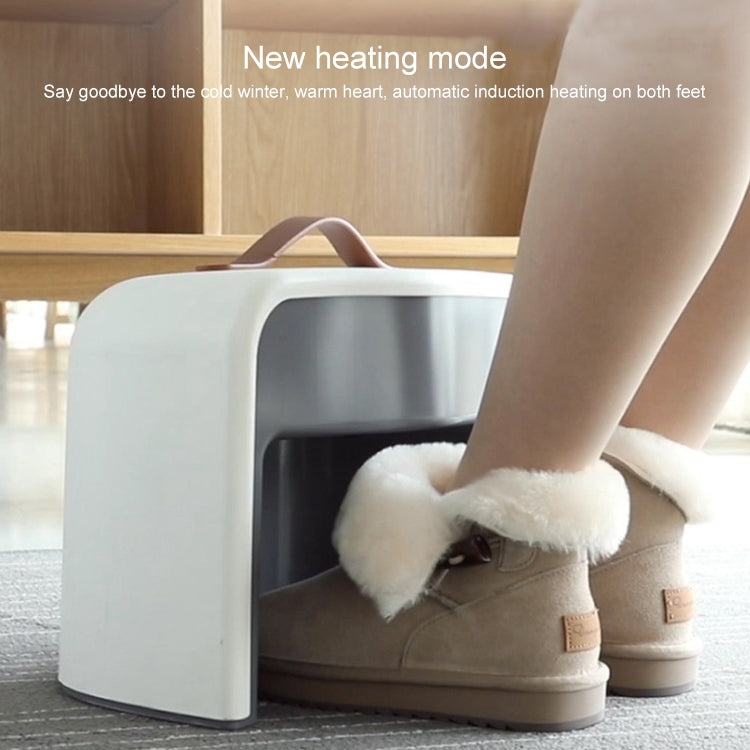 Household Office Radiator Warmer Electric Heater Warm Air Blower Intelligent Induction Foot Warmer (Mint Green) by buy2fix