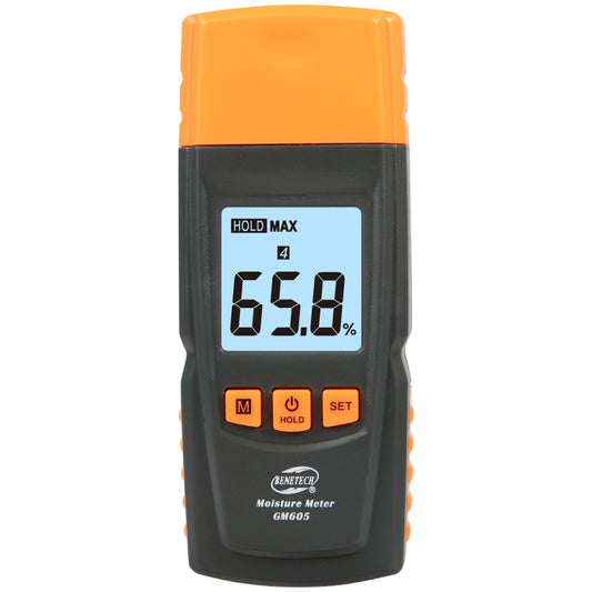 BENETECH GM605 Digital Wood Moisture Meter Humidity Tester Timber Damp Detector by BENETECH