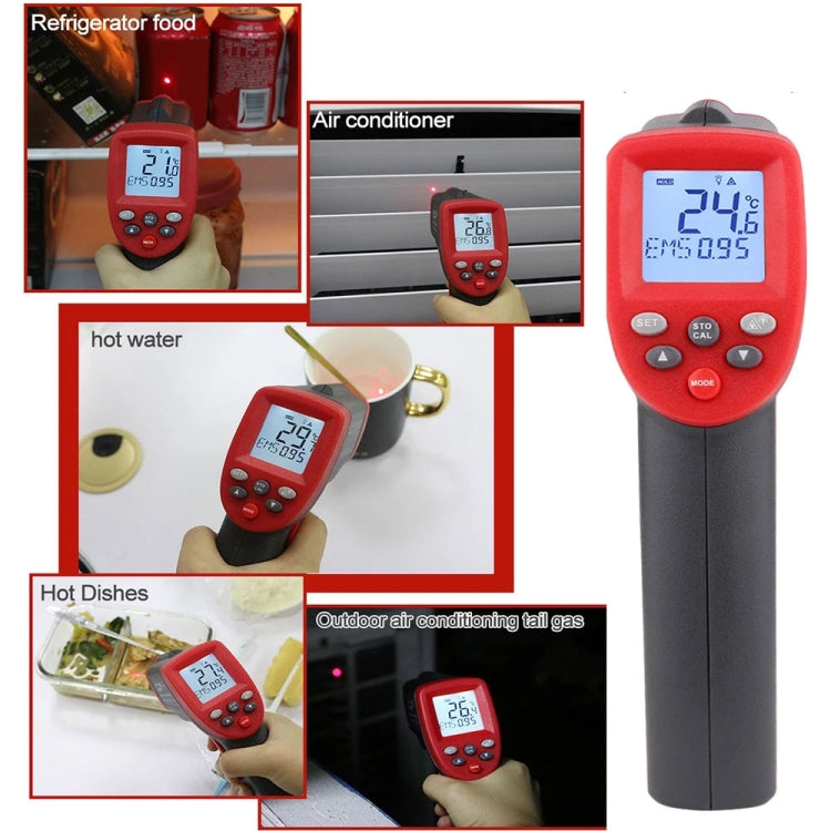 Wintact WT700 -50 Degree C~750 Degree C Handheld Portable Outdoor Non-contact Digital Infrared Thermometer by Wintact