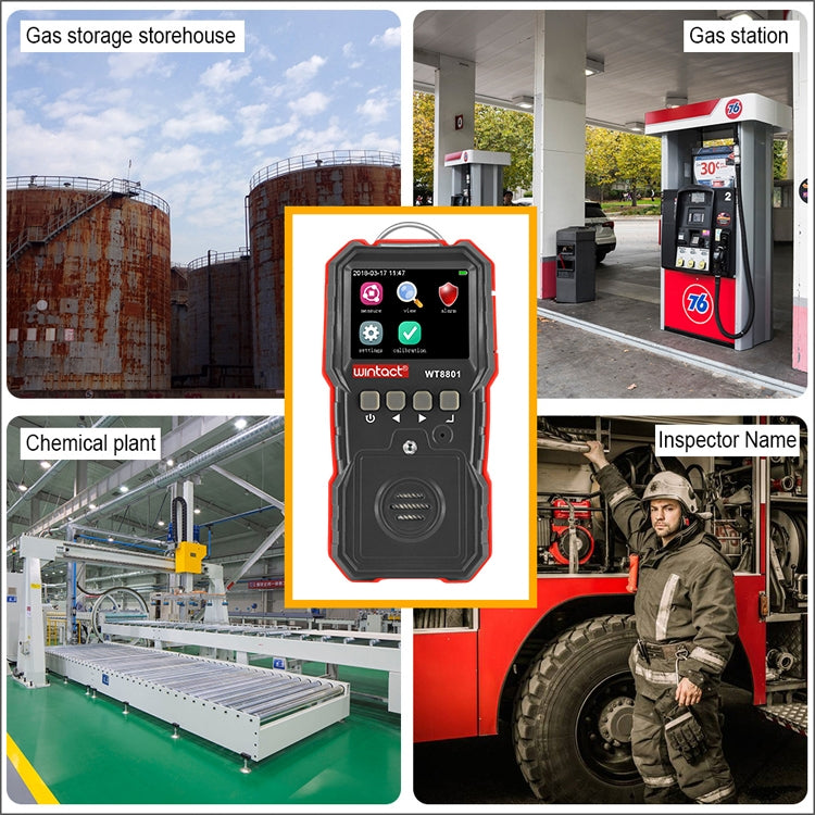 Wintact WT8801 Combustible Gas Detector Alarm by Wintact