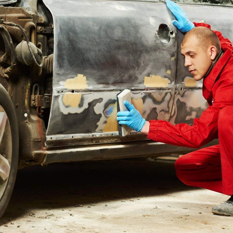 10pcs Grit 8000 Wet And Dry Polishing Grinding Sandpaper,Size: 23 x 9cm (Blue) by buy2fix