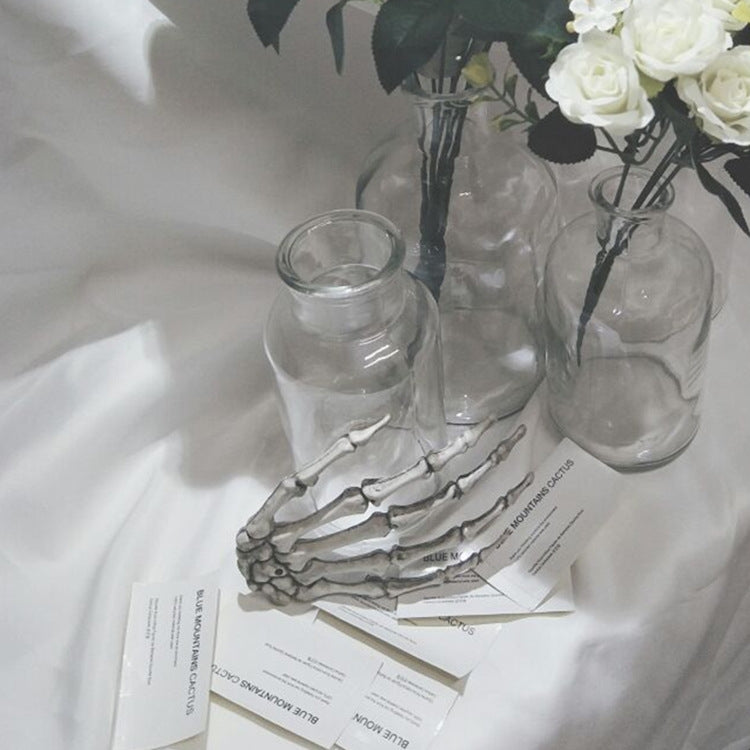 One Pair Halloween Skeleton Hands Haunted House Decoration Props, Size: 15.5 x 10cm by buy2fix