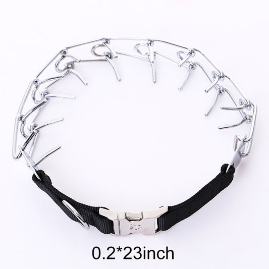 Pet Dogs High Quality Metal Collar Adjustable Chain Specific Training Dogs Chain Collar, Size: 4.0mm*60cm by buy2fix