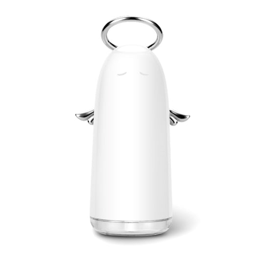 TSHM0 Mini Angel Atomizing Humidifier with Colorful Night Lights, Water Tank Capacity: 230mL (Silver) by buy2fix