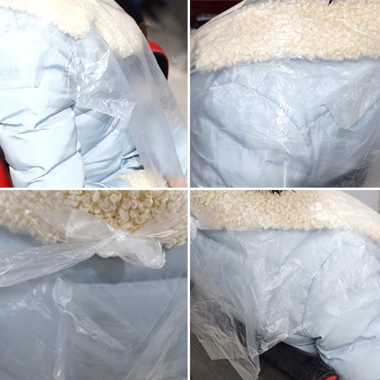 200 PCS One-time Hair Coloring Shawl/Cap Hairdressing Salon Hair Treatment Cloth Scarf(Transparent) by buy2fix