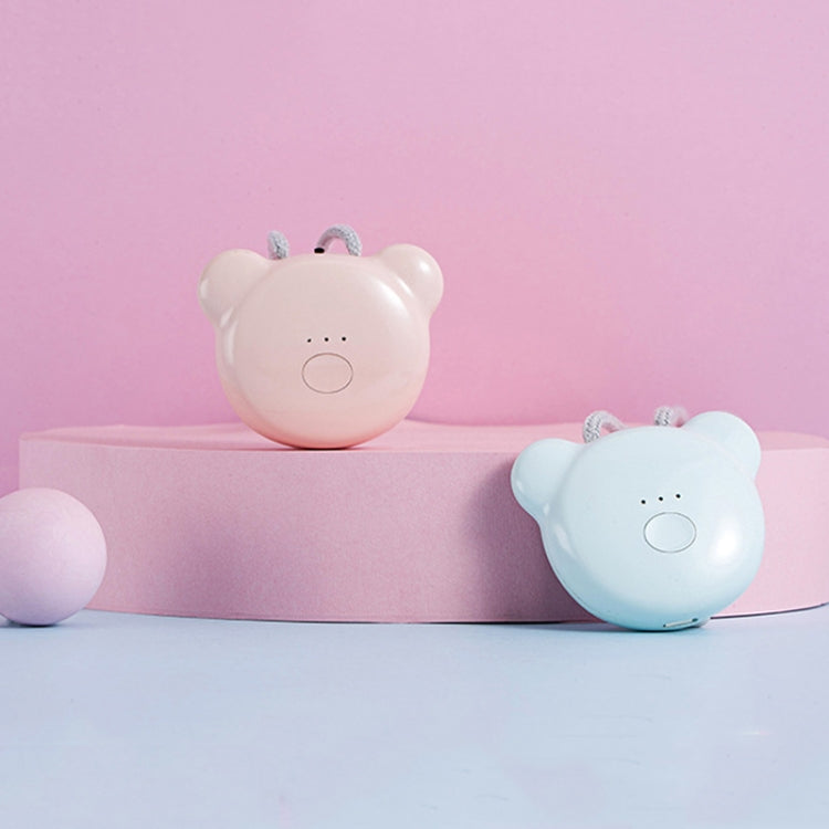 Mini Bear Style Neck Formaldehyde Negative Ion PM2.5 Removal Air Purifier for Kids (Pink) by buy2fix