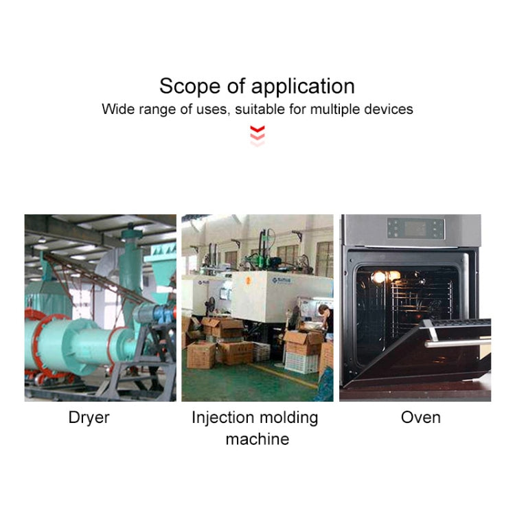 4400W REX-C100 Thermostat + Heat Sink + Thermocouple + SSR-40 DA Solid State Module Intelligent Temperature Control Kit by buy2fix