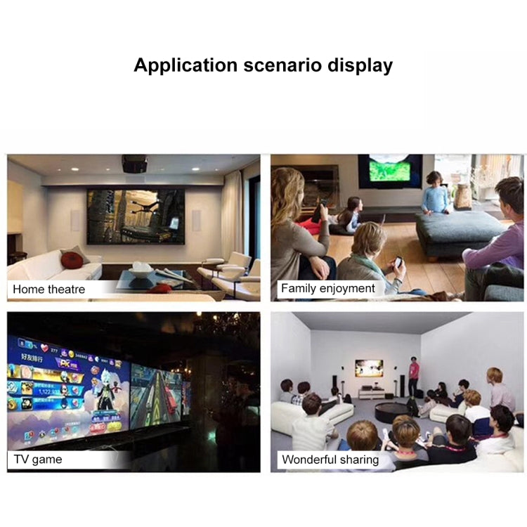 3 in 1 Micro USB + USB-C / Type-C + 8 Pin to HDMI HDTV Cable(Red) by buy2fix