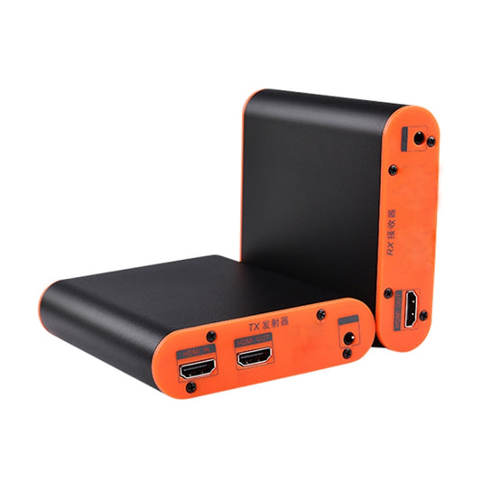 OPT882 HDMI Extender (Receiver & Sender) Fiber Optic Extender , Transmission Distance: 20KM (EU Plug) by buy2fix