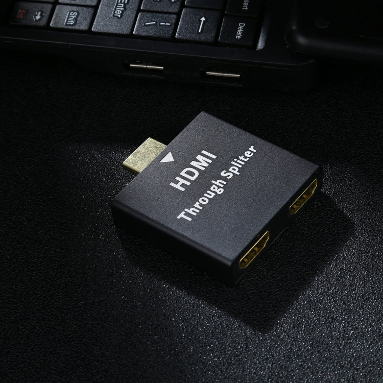 1 to 2 HDMI Aluminium Alloy Through Spliter by buy2fix