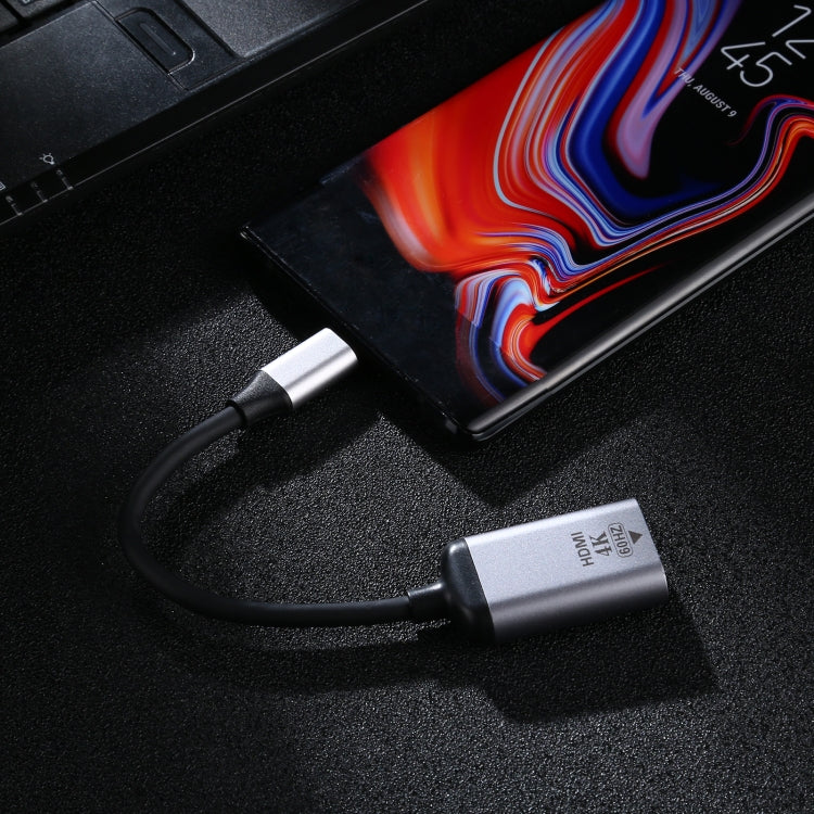 4K 60HZ HDMI Female to Type-C / USB-C Male Connecting Adapter Cable by buy2fix