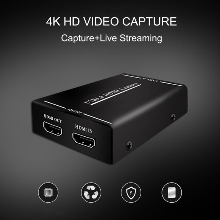 EC290 HDMI USB3.0 HD Video Capture Recorder Box Live Broadcast Card by buy2fix