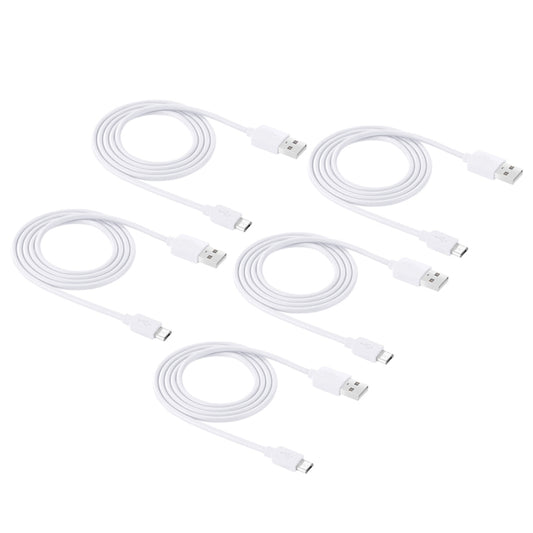 5 PCS HAWEEL 1m High Speed Micro USB to USB Data Sync Charging Cable Kits, For Samsung, Huawei, Xiaomi, LG, HTC and other Smartphones by buy2fix