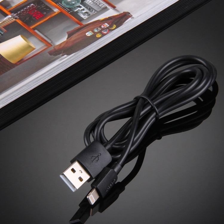 2 PCS HAWEEL 1m High Speed 8 pin to USB Sync and Charging Cable Kit for iPhone, iPad(Black) by buy2fix