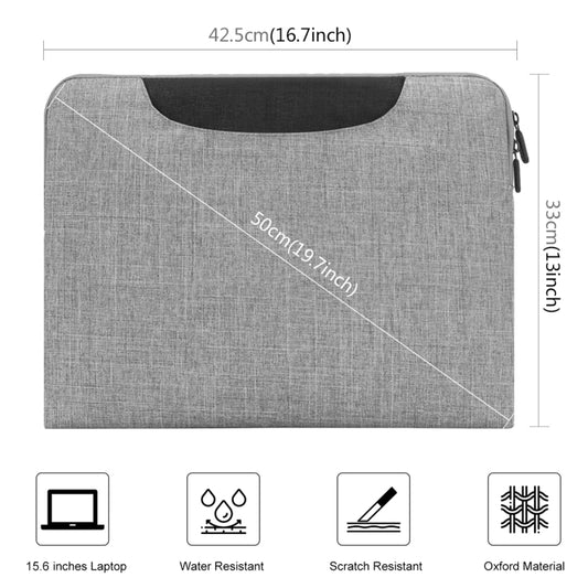 HAWEEL 15-17 inch Laptop Handbag For Macbook, Samsung, Lenovo, Sony, DELL Alienware, CHUWI, ASUS Laptops(Grey) by HAWEEL