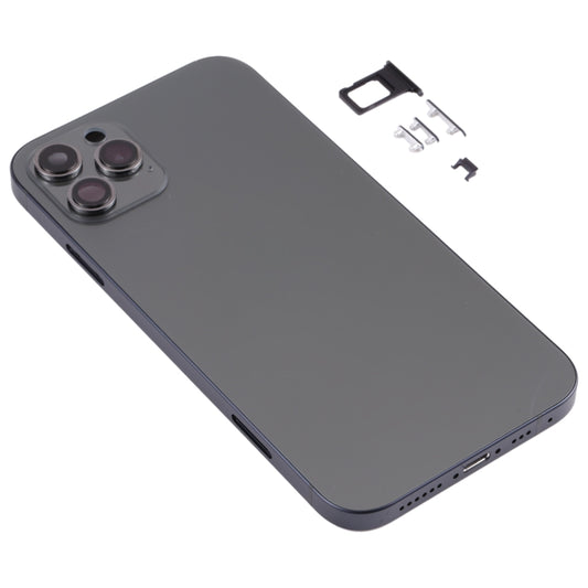 Back Housing Cover with Appearance Imitation of iP13 Pro for iPhone 11(Black) by buy2fix