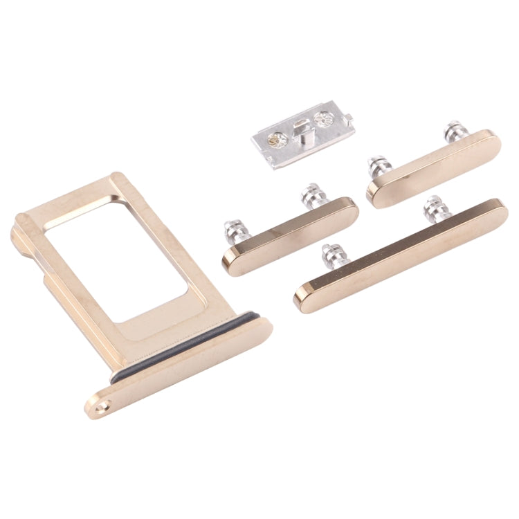 SIM Card Tray + Side Keys for iPhone 12 Pro(Gold) by buy2fix
