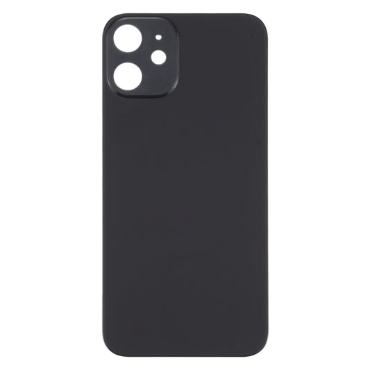 Easy Replacement Big Camera Hole Back Battery Cover for iPhone 12(Black) by buy2fix