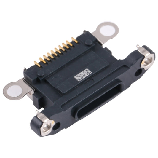 Charging Port Connector for iPhone 12 / 12 Pro (Black) by buy2fix