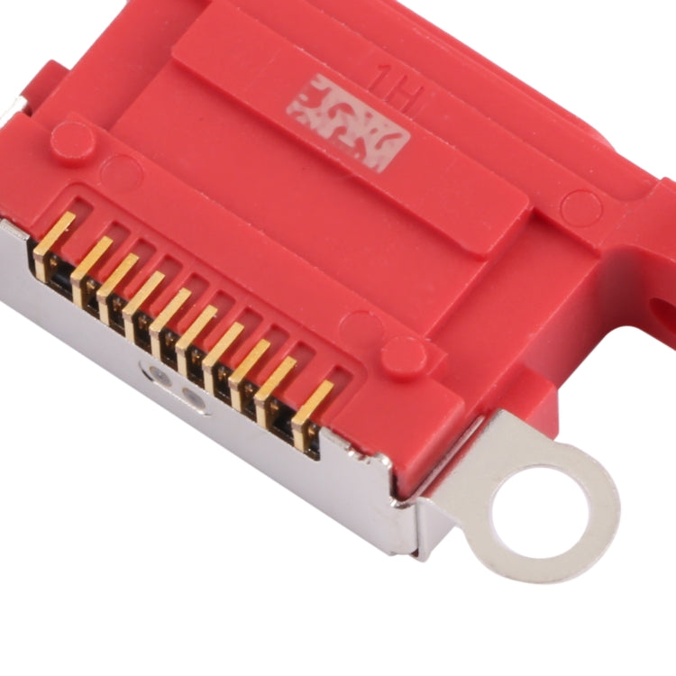 Charging Port Connector for iPhone 12 / 12 Pro (Red) by buy2fix