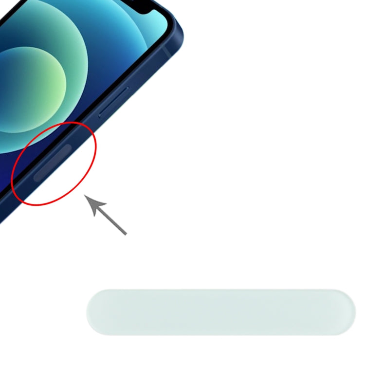 For iPhone 12 / 12 mini US Edition 5G Signal Antenna Glass Plate (Green) by buy2fix