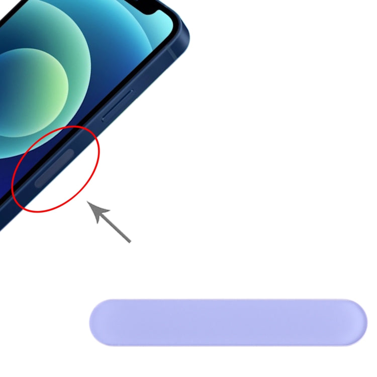 For iPhone 12 / 12 mini US Edition 5G Signal Antenna Glass Plate (Purple) by buy2fix