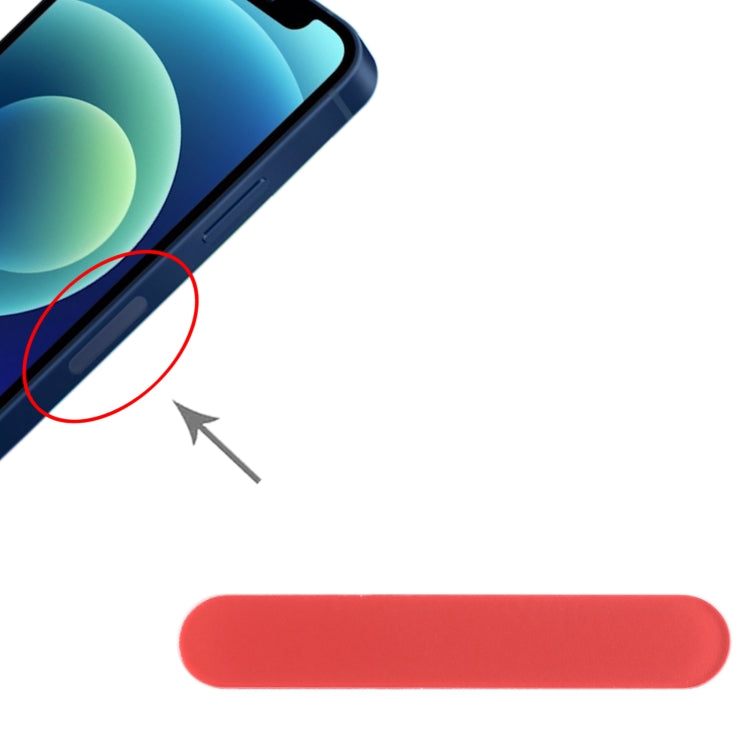 For iPhone 12 / 12 mini US Edition 5G Signal Antenna Glass Plate (Red) by buy2fix
