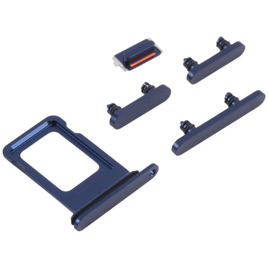 SIM Card Tray + SIM Card Tray + Side Keys for iPhone 13(Blue) by buy2fix
