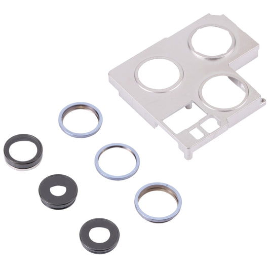 Camera Lens Cover With Retaining Bracket for iPhone 13 Pro Max (Sierra Blue) by buy2fix