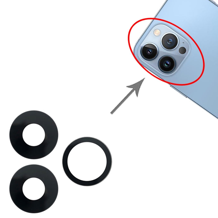 Back Camera Lens for iPhone 13 Pro Max by buy2fix