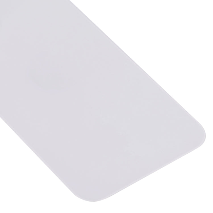 Easy Replacement Big Camera Hole Glass Back Battery Cover for iPhone 13 mini(White) by buy2fix