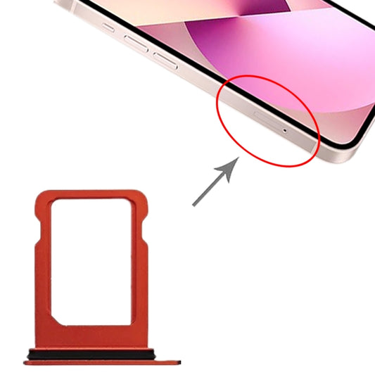 SIM Card Tray for iPhone 13 mini (Red) by buy2fix